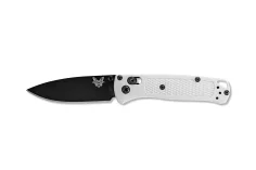 BENCHMADE Mini Bugout, hoja negra FILO Liso