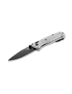 BENCHMADE Mini Bugout, hoja negra FILO Liso 2