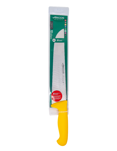 Arcos Cuchillo Carnicero ,  250 mm AMARILLO 291800