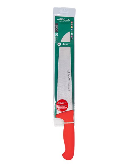 Arcos Cuchillo Carnicero ,  250 mm ROJO 291822