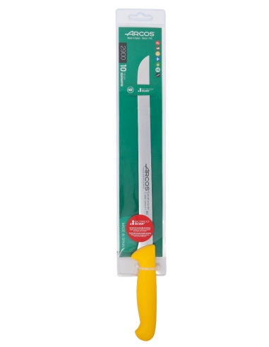 Arcos Cuchillo Jamonero ,  280 mm serie 2900 amarillo 293900