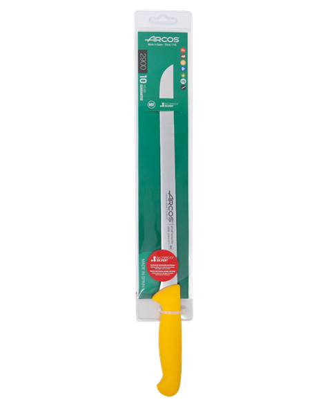 Arcos Cuchillo Jamonero ,  280 mm serie 2900 amarillo 293900