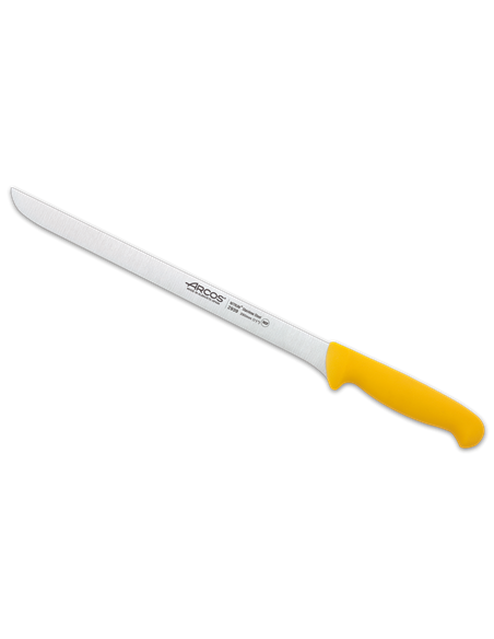 Arcos Cuchillo Jamonero ,  280 mm serie 2900 amarillo 