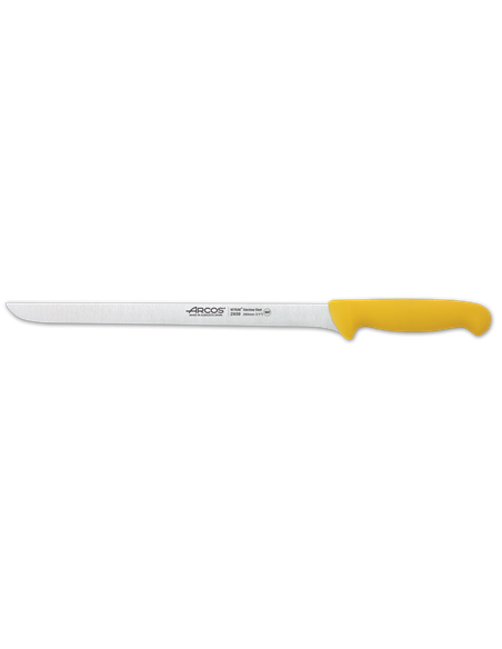 Arcos Cuchillo Jamonero ,  280 mm serie 2900 amarillo