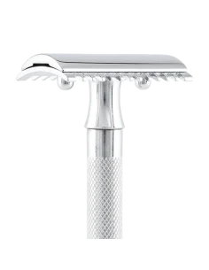 Maquinilla de afeitar modelo 15 cromada Peine abierto Merkur 15C