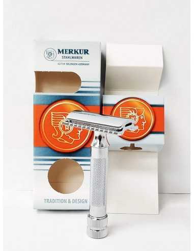 Maquinilla de afeitar modelo 34 cromada