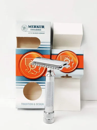 Maquinilla de afeitar modelo 34 cromada