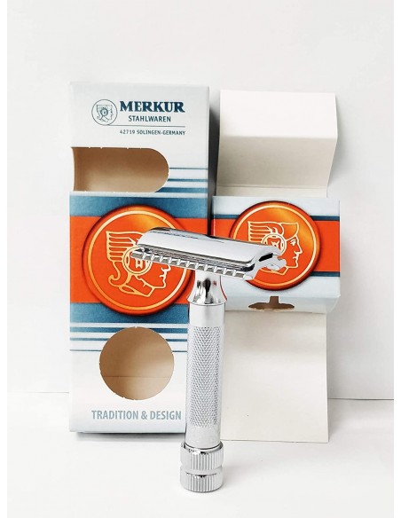 Maquinilla de afeitar modelo 34 cromada