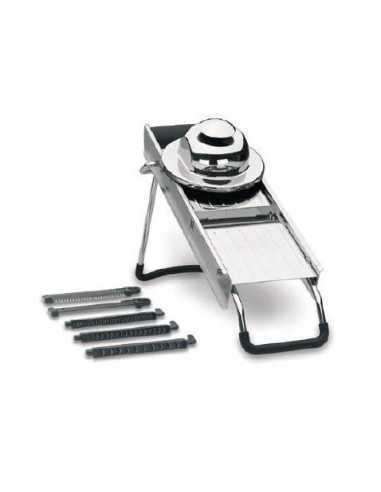 Mandolina Inox luxe con 5 cuchillas