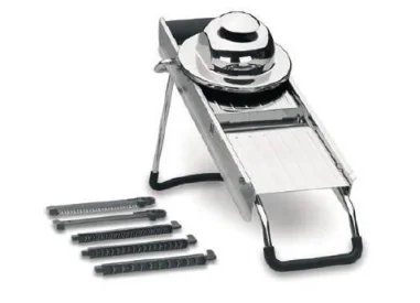 Mandolina Inox luxe con 5 cuchillas