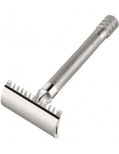 Maquinilla de afeitar modelo 25 cromada peine abie