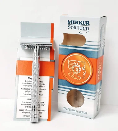 Maquinilla de afeitar modelo 25 cromada peine abie