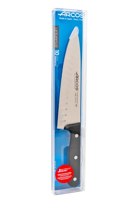 Cuchillo cocinero 20 cm Alveolado Arcos 280601