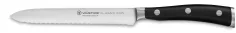 Cuchillo perlado para salchichon 14 cm Classic Ikon Forjado