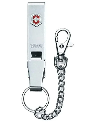 Mosquetón metálico con cadena Victorinox 4.1859