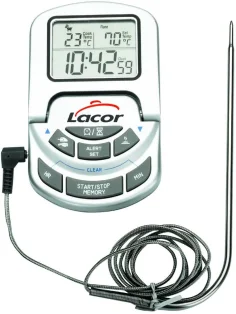 TERMOMETRO DIGITAL HORNO CON SONDA LACOR 62498