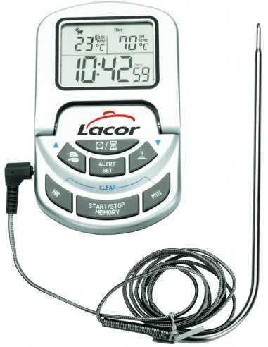 TERMOMETRO DIGITAL HORNO CON SONDA LACOR 62498