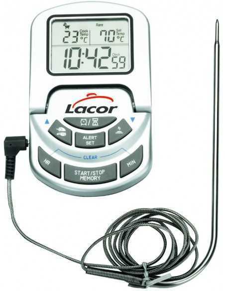 TERMOMETRO DIGITAL HORNO CON SONDA LACOR 62498