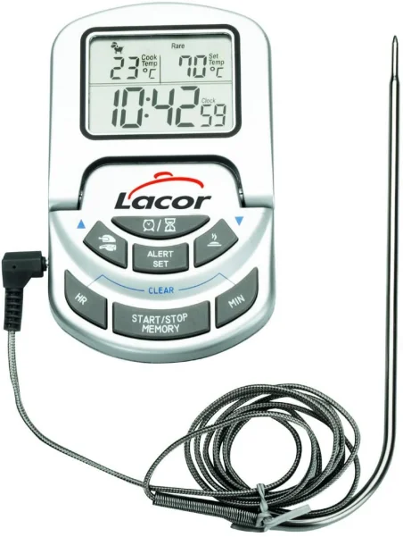 TERMOMETRO DIGITAL HORNO CON SONDA LACOR 62498