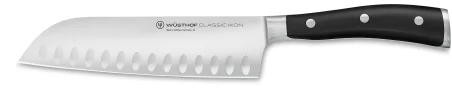 Cuchillo alveolado cocinero japonés 17 cm Classic Ikon Forjado