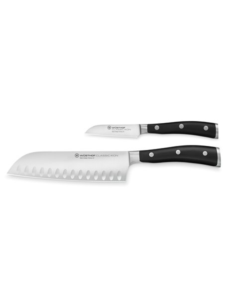 Juego de cuchillos de Chef Asiático de 2 piezas Wusthof Classic Ikon 1120360201