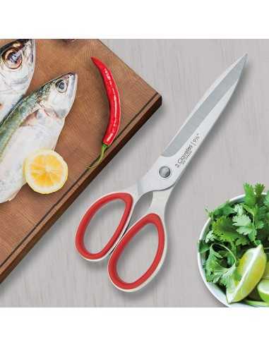 Tijera de Cocina - Pescado, para zurdos - LARGE 24 cm – 9,5” 3 Claveles 00447
