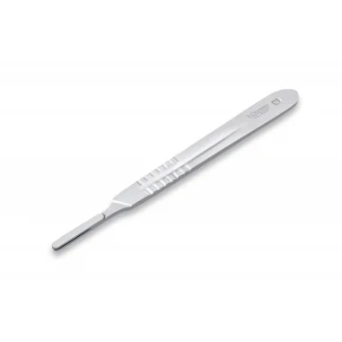 Mango Bisturí para Pedicuro, Inoxidable de 13 cm 3 Claveles 12400