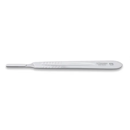 Mango Bisturí para Pedicuro, Inoxidable de 13 cm 3 Claveles 12400