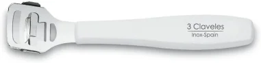 Cortacallos ABS 14 cm blanco 3 Claveles 12380 