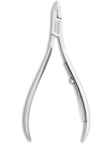Alicate para cutícula, inoxidable, 10 cm, corte 5 mm 3 Claveles 12094 
