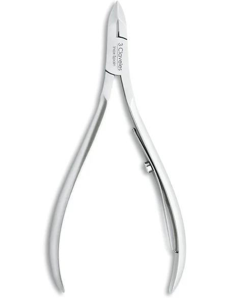 Alicate para cutícula, inoxidable, 10 cm, corte 5 mm 3 Claveles 12094 