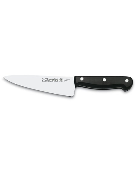 Cuchillo profesional cocinero 15 cm 3 Claveles Uniblock 01155