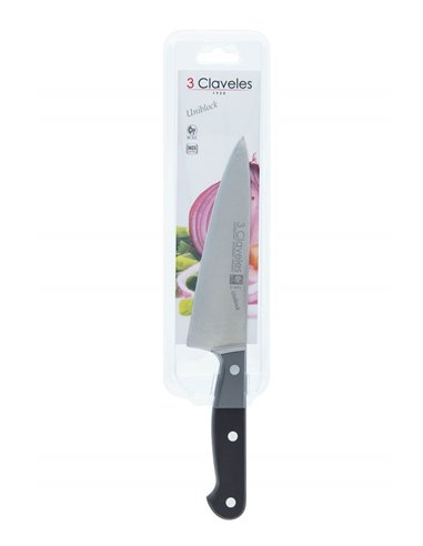 Cuchillo profesional cocinero 15 cm 3 Claveles Uniblock 01155