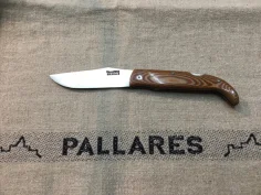 PALLARES SOLSONA Navaja PEDRAFORCA INOX mango de Micarta 