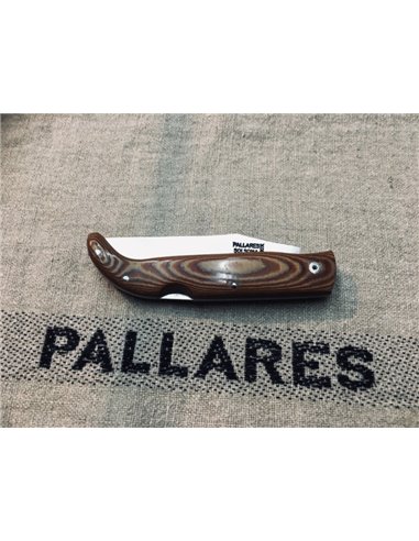 PALLARES SOLSONA Navaja PEDRAFORCA INOX mango de Micarta 
