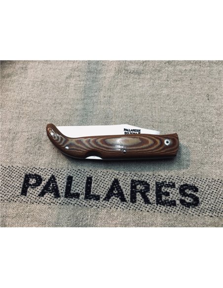 PALLARES SOLSONA Navaja PEDRAFORCA INOX mango de Micarta 