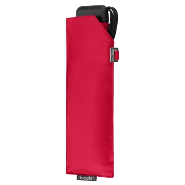 Paraguas Plegable Doppler CARBONSTEEL SLIM Rojo
