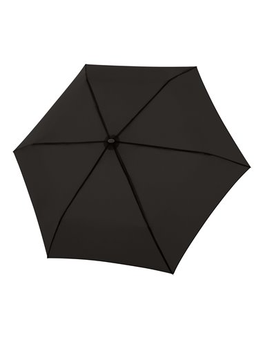 Paraguas Plegable Doppler CARBONSTEEL SLIM Negro