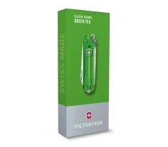 Victorinox NAVAJA CLASSIC SD TRANSPARENT COLORS, TÉ VERDE (06223.T41G)