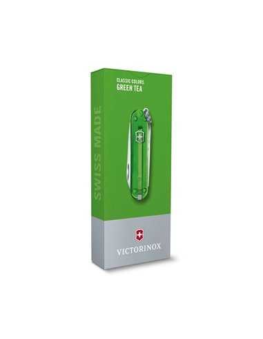 Victorinox  NAVAJA CLASSIC SD TRANSPARENT COLORS, TÉ VERDE (06223.T41G)