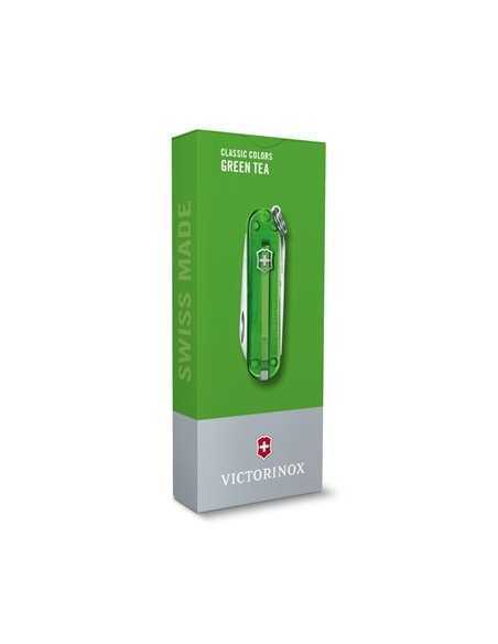 Victorinox  NAVAJA CLASSIC SD TRANSPARENT COLORS, TÉ VERDE (06223.T41G)