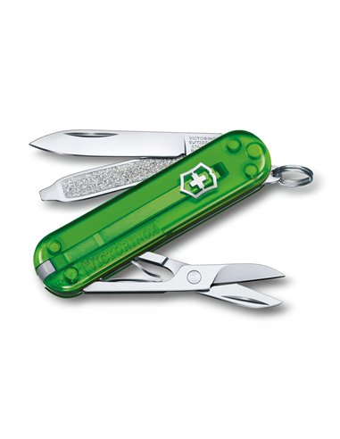 Victorinox  NAVAJA CLASSIC SD TRANSPARENT COLORS, TÉ VERDE (06223.T41G)