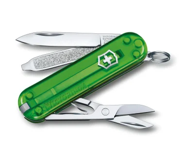 Victorinox NAVAJA CLASSIC SD TRANSPARENT COLORS, TÉ VERDE (06223.T41G)