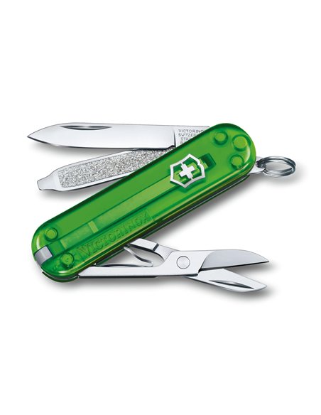Victorinox  NAVAJA CLASSIC SD TRANSPARENT COLORS, TÉ VERDE (06223.T41G)
