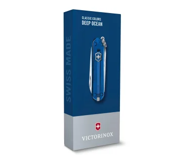 Victorinox NAVAJA CLASSIC SD TRANSPARENT COLORS, OCÉANO PROFUNDO (06223.T2G)