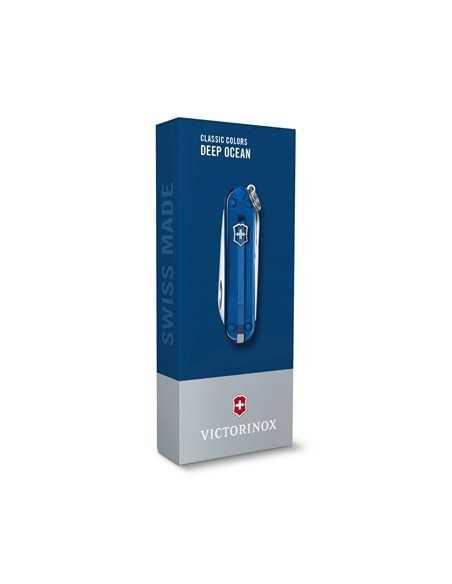 Victorinox  NAVAJA CLASSIC SD TRANSPARENT COLORS, OCÉANO PROFUNDO (06223.T2G)