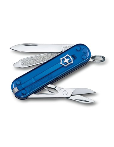 Victorinox  NAVAJA CLASSIC SD TRANSPARENT COLORS, OCÉANO PROFUNDO (06223.T2G)