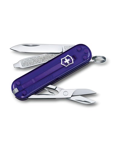 Victorinox  NAVAJA CLASSIC SD TRANSPARENT COLORS, ÍNDIGO PERSA (06223.T29G)