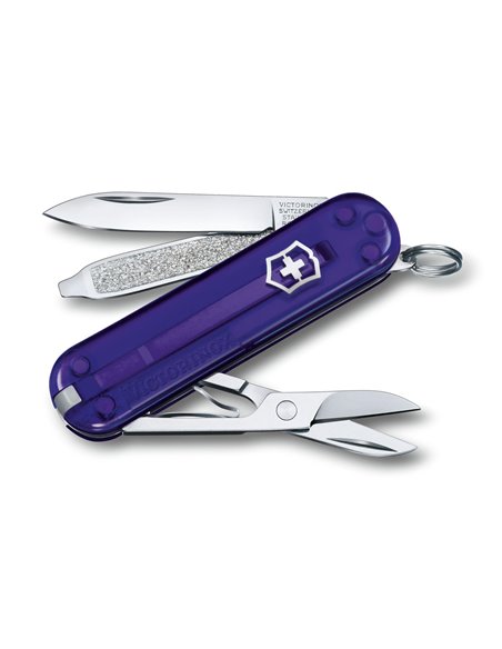 Victorinox  NAVAJA CLASSIC SD TRANSPARENT COLORS, ÍNDIGO PERSA (06223.T29G)