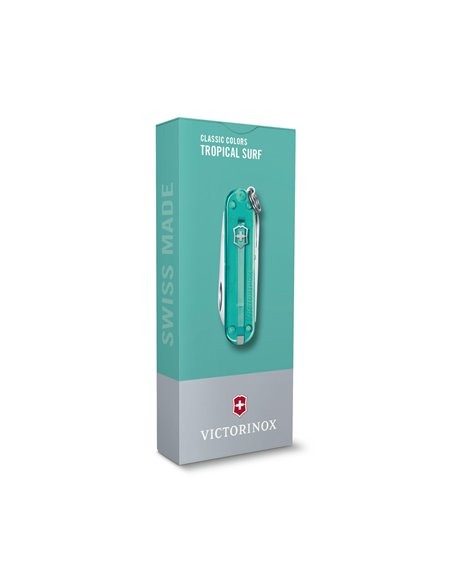 Victorinox  NAVAJA CLASSIC SD TRANSPARENT COLORS, SURF TROPICAL (06223.T24G)
